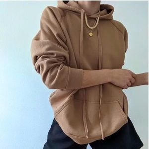 Na NIN | boscoe hoodie | almond